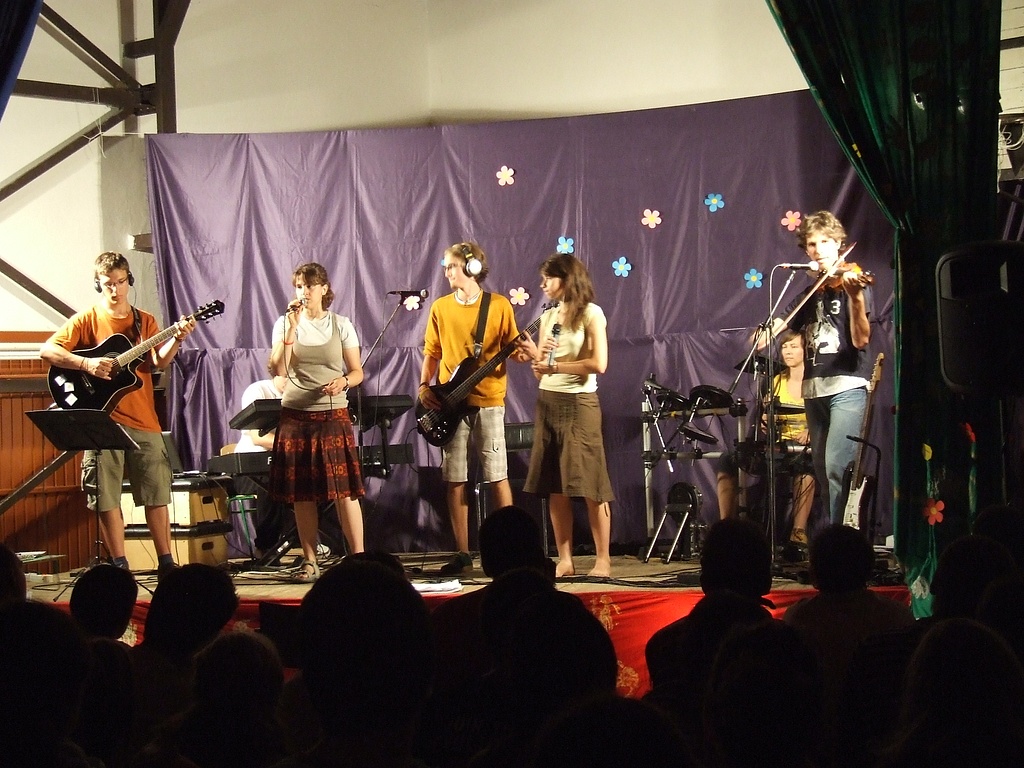 2008-as tábor koncertje Bernecebarátiban